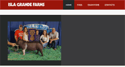 Desktop Screenshot of islagrandefarms.com